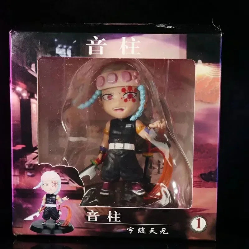 Demon Slayer Figure Kamado Tanjirou Tomioka Giyuu Kanroji Mitsuri Action Figure Q Version Model Cartoon Desktop Decor Toys Gift Demon Slayer Figure Kamado Tanjirou Tomioka Giyuu Kanroji Mitsuri Action Figure Q Version Model Cartoon Desktop Decor Toys Gift